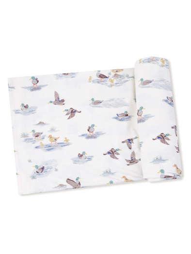 Migrating Mallard Swaddle Blanket