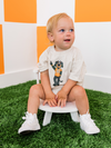 Watercolor Smokey Short Sleeve Bubble