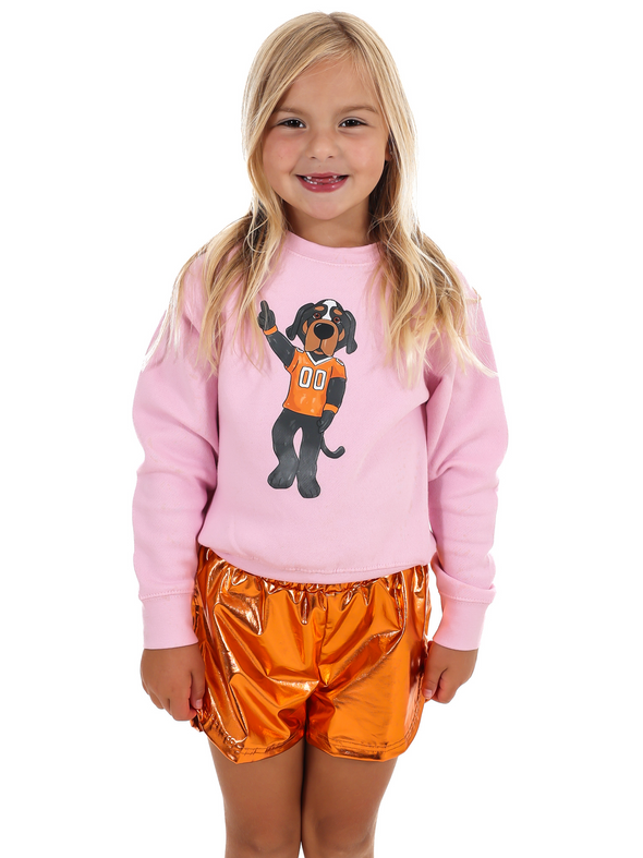 Pink Full Body Smokey Sweatshirt