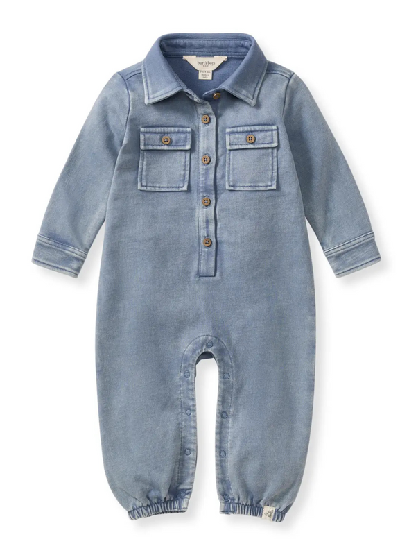 Acid Wash Jumpsuit