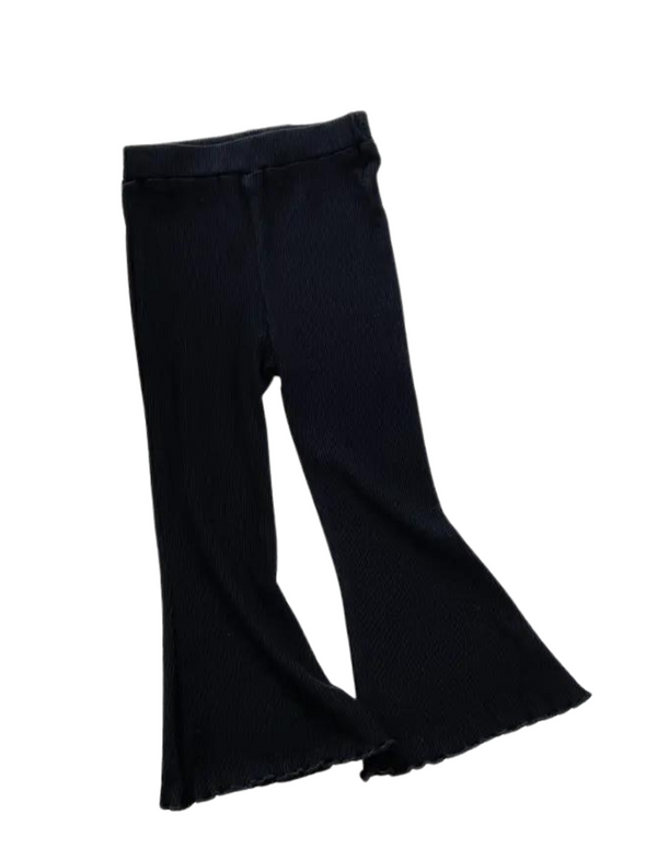 Black Stretchy Flare Pants