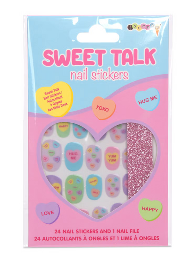 Sweet Talk Nail Stickers & Nail File Set