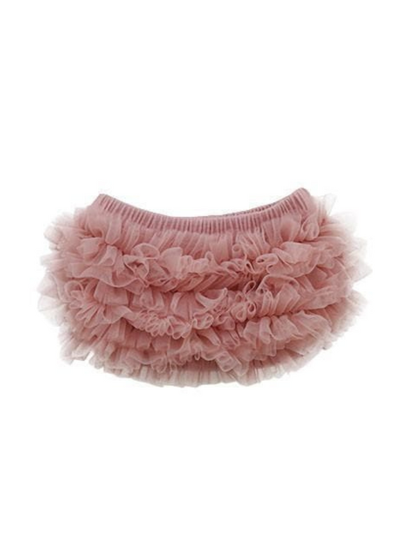 Mauve Ruffle Bum Bloomer