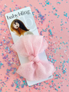 Tulle Sparkle Clip Bows