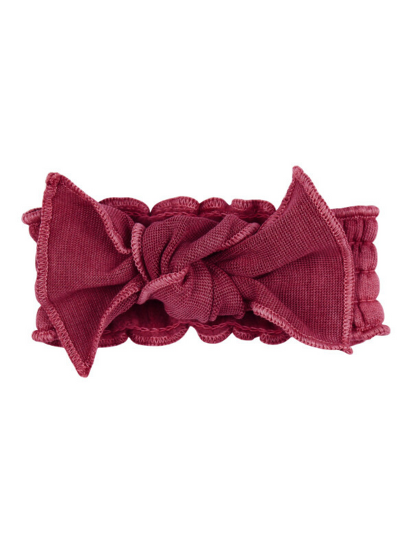 Organic Cozy Smocked Headband