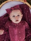 Organic Cozy Smocked Headband