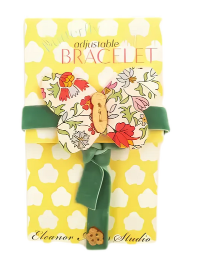 Floral Butterfly Braclet