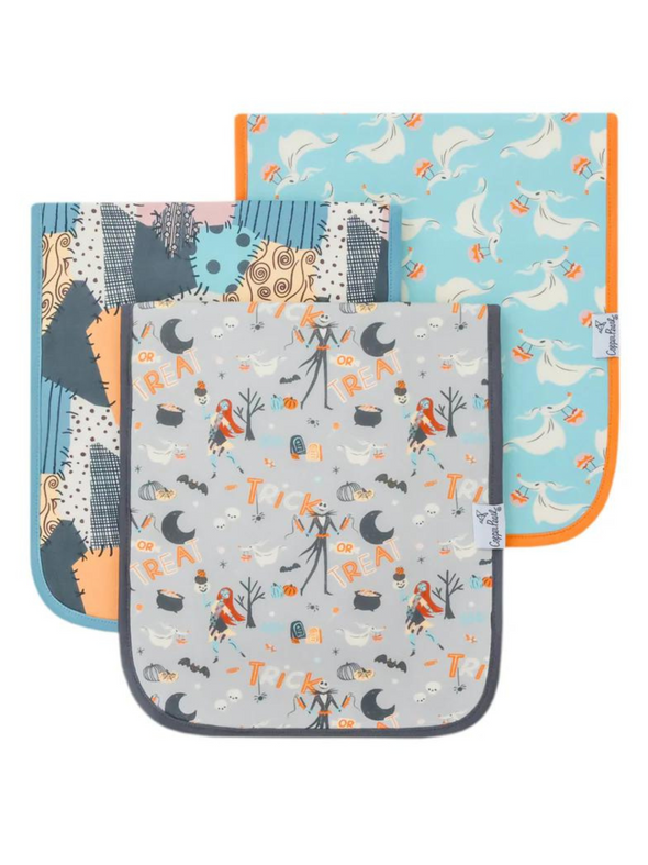 Nightmare Before Christmas Burp Cloths