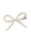 Pearl Bow Hair Clip