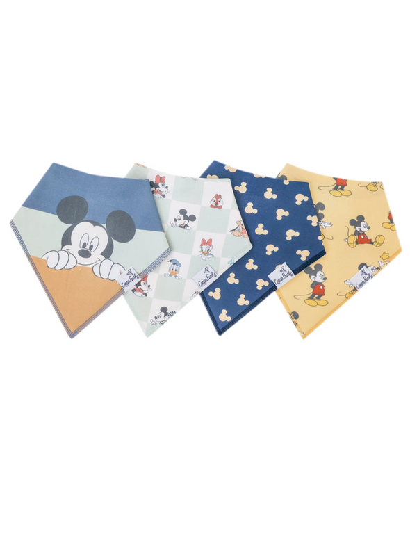 Mickey Mouse & Friends Bandana Bib Set