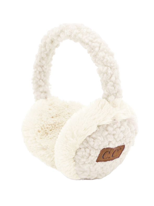 C.C. Faux Fur Sherpa Earmuffs