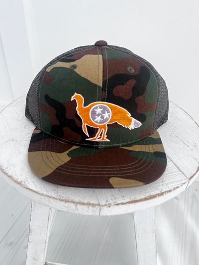 Camo Tri-Star Turkey Snap Back