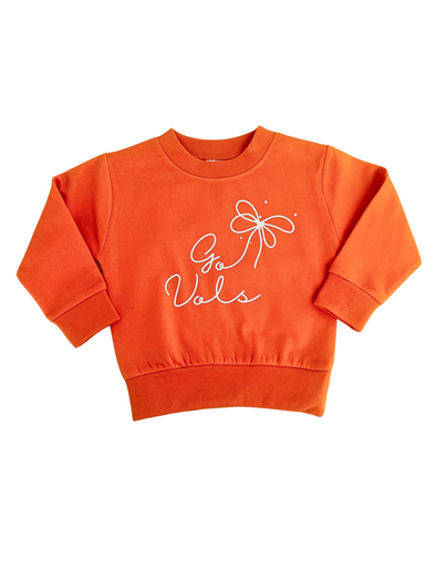 Go Vols Knotted Bow Sweatshirt