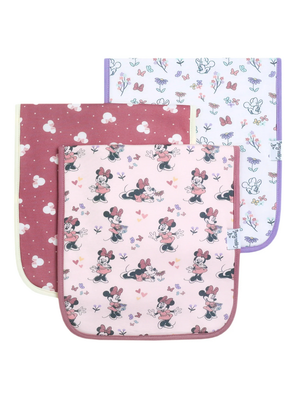 Minnie Mouse Burp Cloth Set