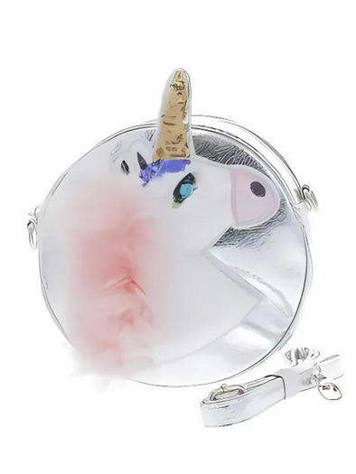 Unicorn Round Purse