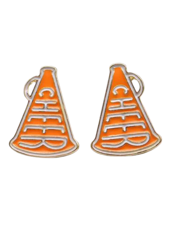 Cheer Megaphone Earring Set