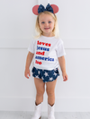 Loves Jesus & America Tee