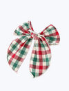 Christmas Plaid Bow