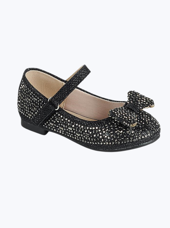 Sparkle Sabina Bow Flat