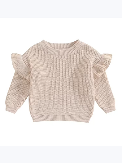 Knit Ruffle Sweater