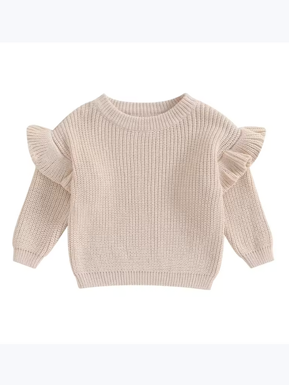 Knit Ruffle Sweater