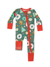 Christmas Treats Zip Romper