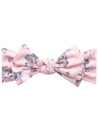 Minnie Mouse Knit Headband Bow