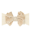 Velvet Bow Nylon Headband