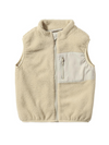 Beige Sherpa Vest