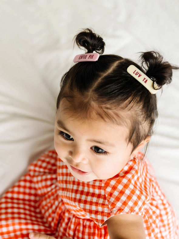 Candy Heart 4-Pack Hair Clips