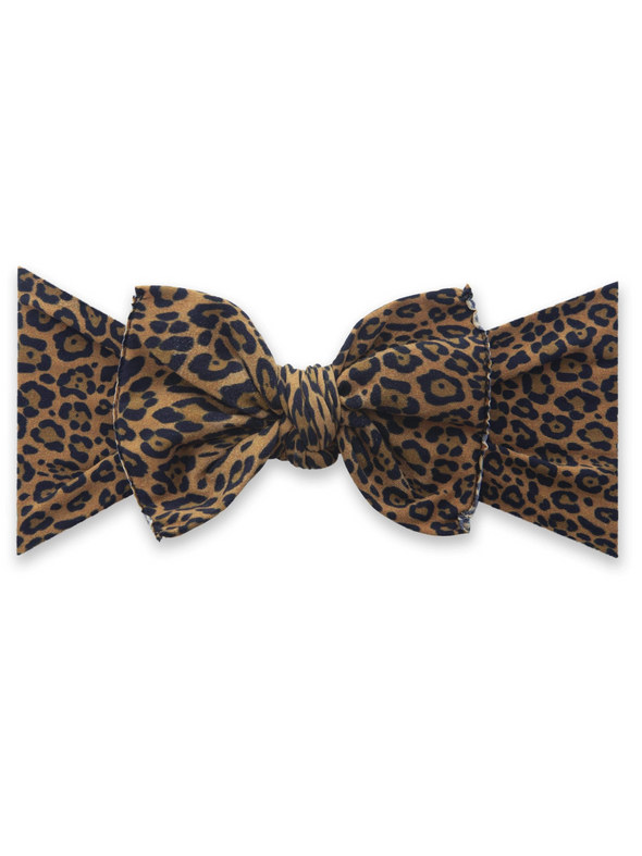 Leopard Knot Nylon Headband