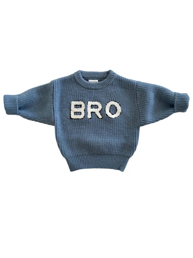 Bro Slate Knit Sweater