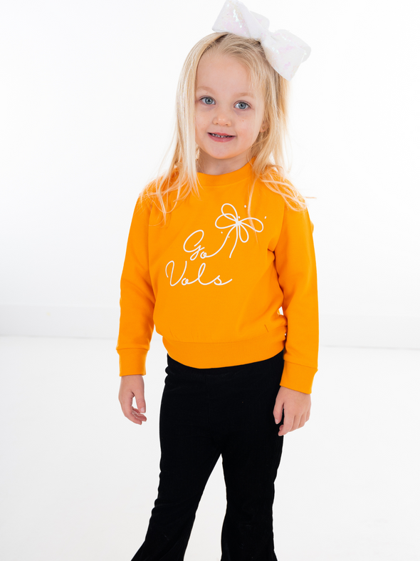 Go Vols Knotted Bow Sweatshirt