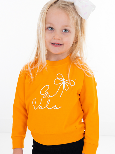 Go Vols Knotted Bow Sweatshirt