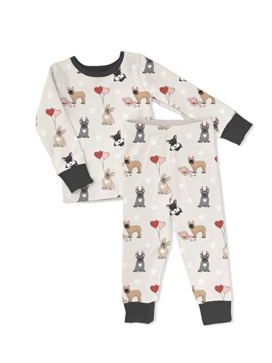 Puppy Love Bamboo Pajama Set