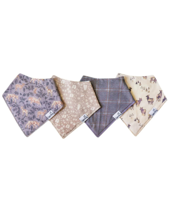 Copper Pearl Timber Bandana Bibs