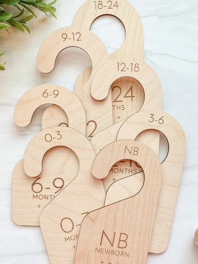 Modern Wooden Baby Closet Dividers