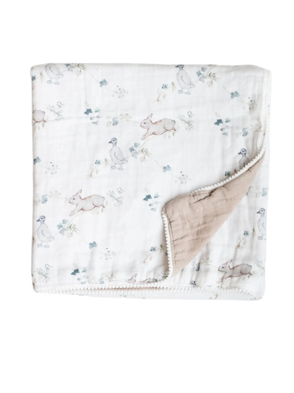 Organic Muslin Gauze Quilt - Ivy Hollow