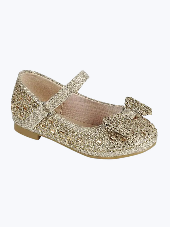 Sparkle Sabina Bow Flat