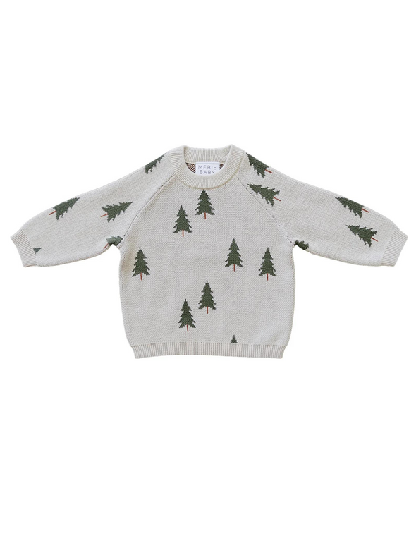 Pine Tree Knit Sweater