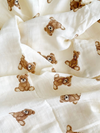 Teddy Bear Swaddle Baby Blanket