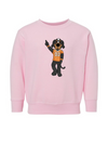 Pink Full Body Smokey Sweatshirt