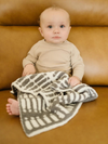 Mebie Baby Grey Plush Blanket