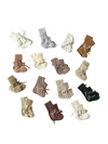 Garter Newborn  Knit Booties