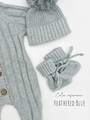 Garter Newborn  Knit Booties
