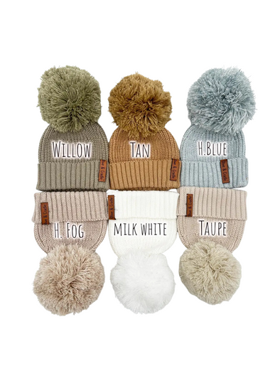 Cotton Knit  New Born Beanie