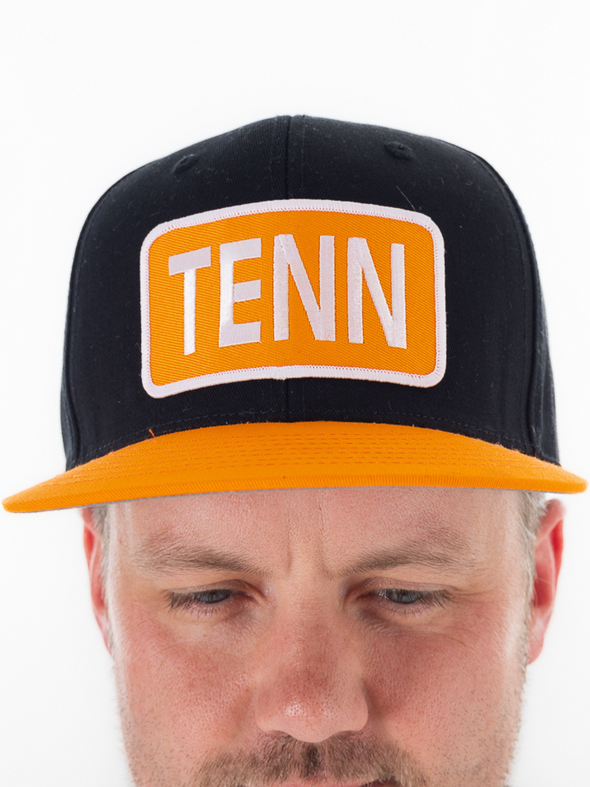 Black and Orange TENN Snapback