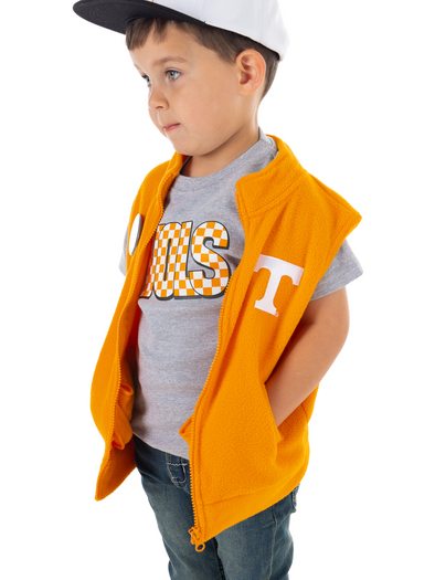 TN Orange Polar Fleece Vest