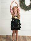 Candy Cane & Velvet Christmas Tree Dress