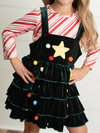 Candy Cane & Velvet Christmas Tree Dress